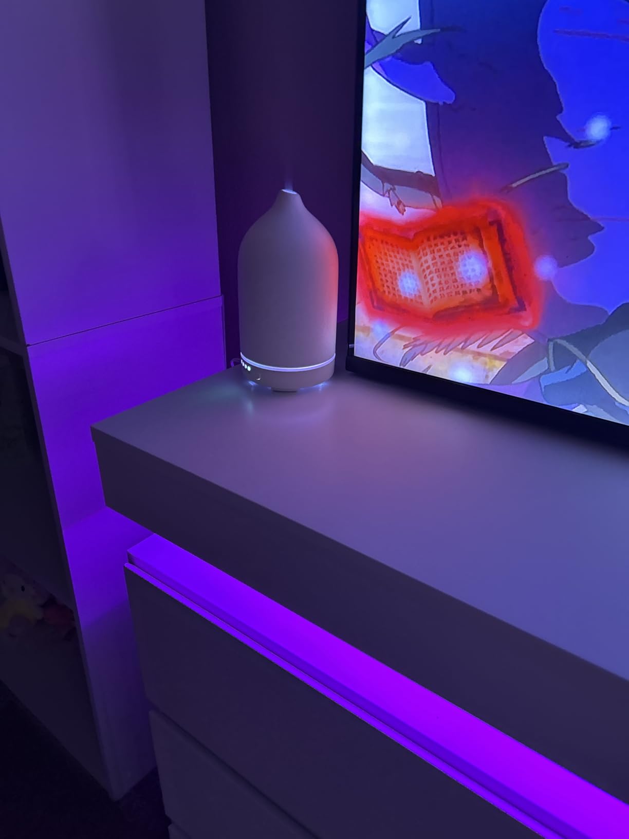 Diffuserlove Ceramic Essential Oil Diffuser 160ML Aromatherapy Diffuser for Home Bedroom Room Cool Mist Humidifier Stone Air Diffusers customer photo 2