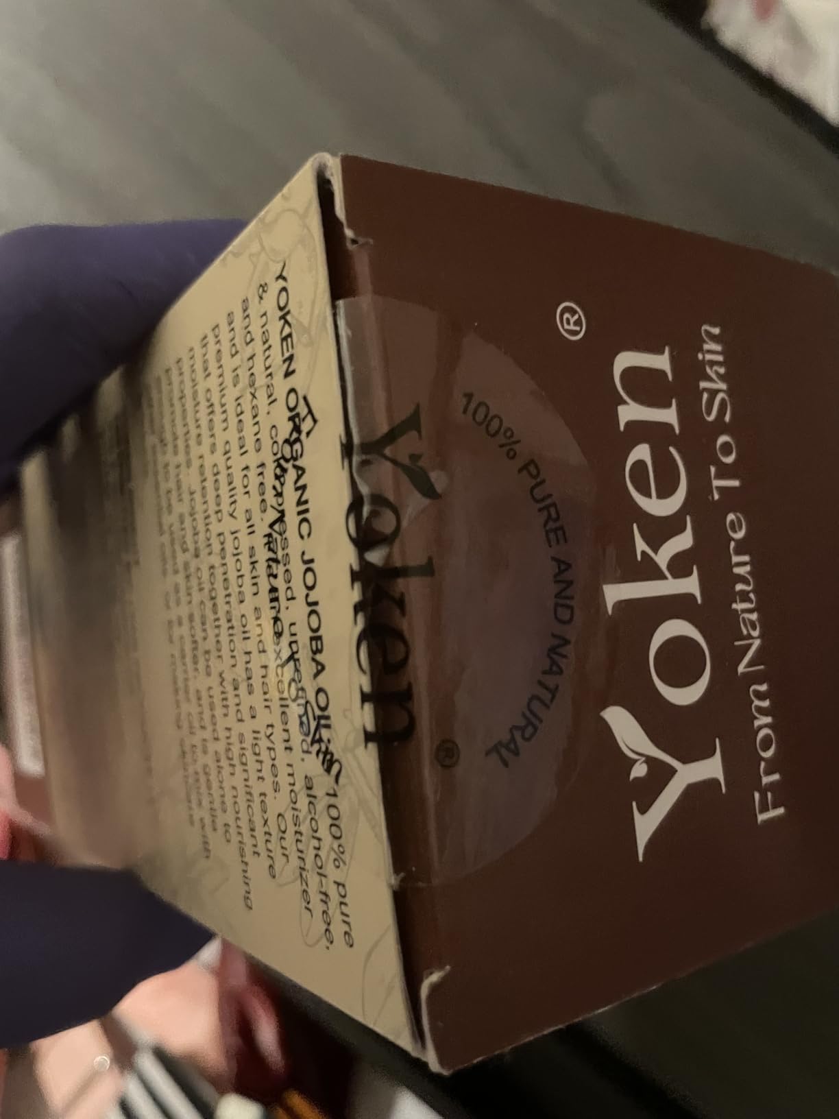 Yoken 32 fl oz (EWG Verified) 100% Pure Jojoba Carrier Oil - Unrefined, Hexane-Free, Cold Pressed for Skin, Face, Hair, Nails, and Massage customer photo 2