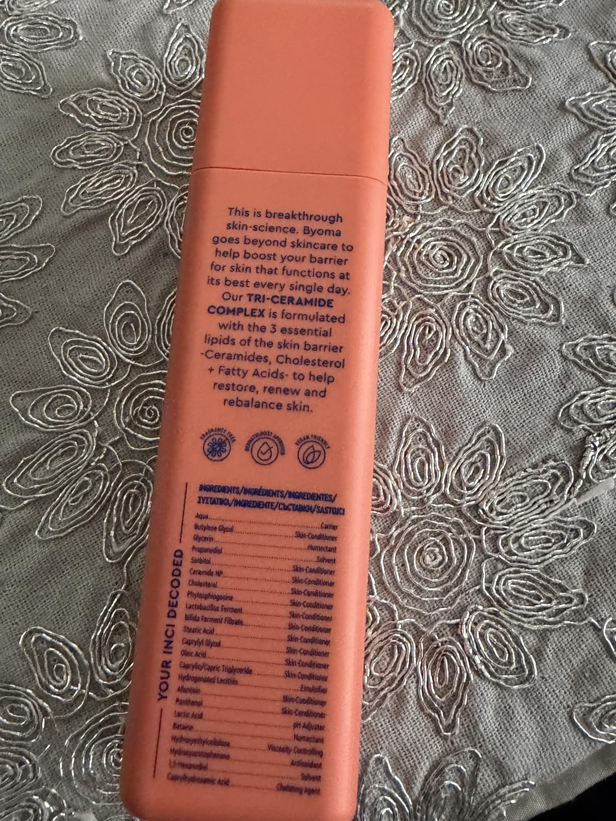 BYOMA Balancing Face Mist - pH Balanced Face Toner with Ceramides, Probiotics & Allantoin - Alcohol Free Toner Spray - Balance, Soothe & Refresh Throughout The Day - 3.38 fl. oz customer photo 1