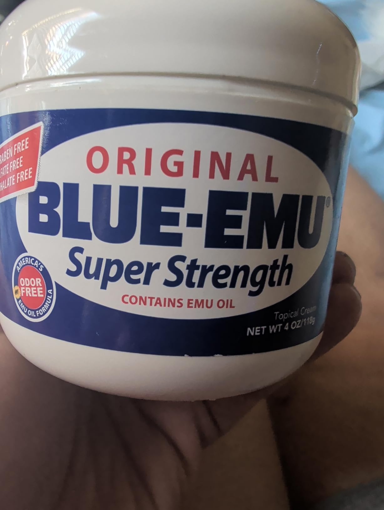 BLUE-EMU Original Super Strength Cream, Soothing Muscle & Joint Support, 6 Oz customer photo 2