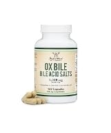Ox Bile Supplement for No Gallbladder (1,000mg Per Serving, 500mg per Capsule, 120 Capsules) Standardized to 45% Cholic Acid Bile Salts by Double Wood customer photo 1