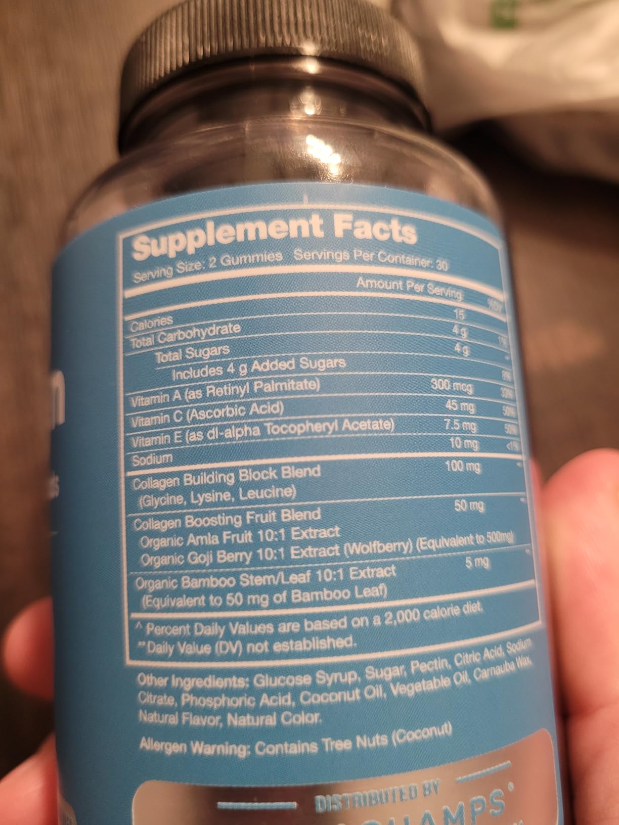 NutraChamps Collagen Boosting Gummies, Collagen Booster Gummy for Natural Collagen Production, Vegan Pectin Supplements Chews for Women & Men, 60 Peach Vitamins Gummies customer photo 2