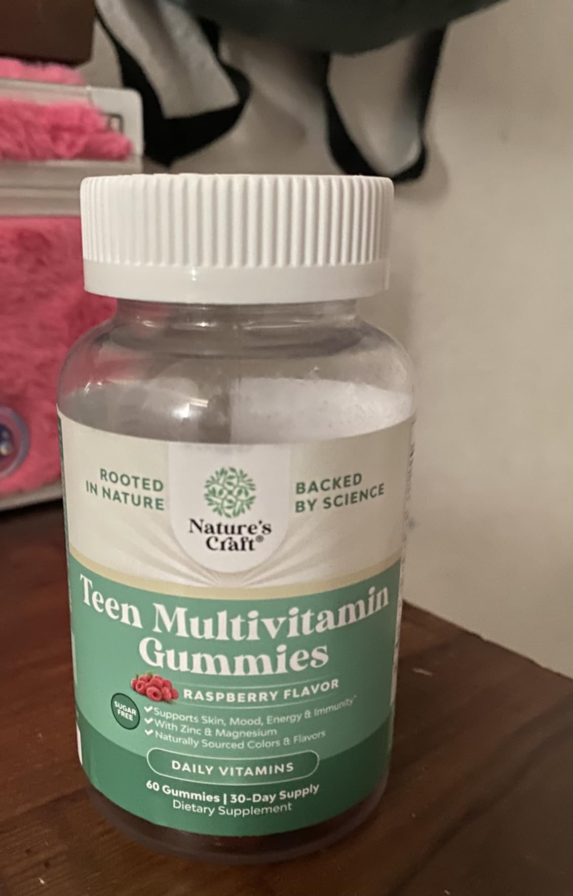 Teen Multivitamin Gummies 12-17 - Teen Boys & Girls Gummy Vitamins for Better Skin, Immune Strength, Mood & Energy Support - Teenage Girl & Boy Supplements with Zn, Mg, Vitamin A, C, D & E - 60 Ct customer photo 2