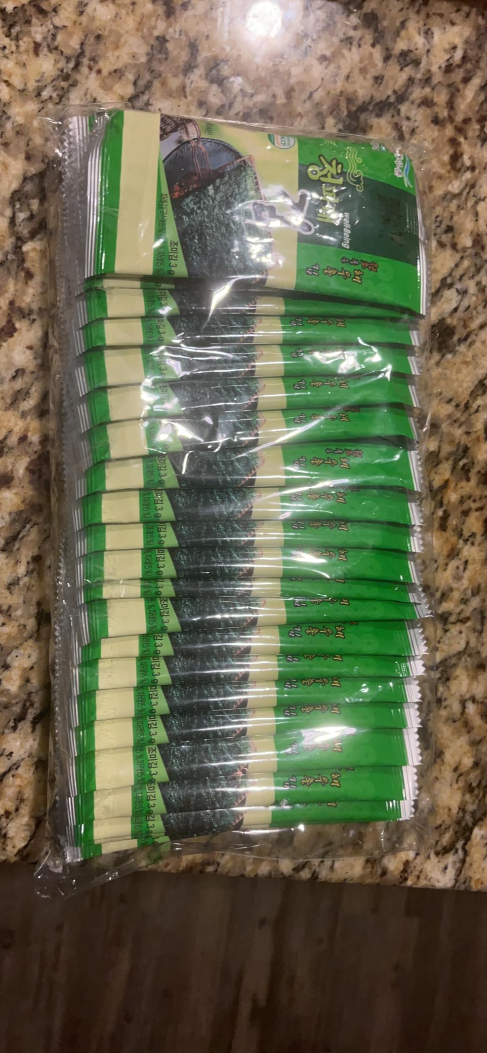 KIM'S TABLE- Sea Salt - 25 Count - Organic Roasted Seaweed Sheets - Keto Vegan Gluten Free - Great Source of Iodine & Omega 3's - Healthy On-The-Go Snack for Kids Adults customer photo 1