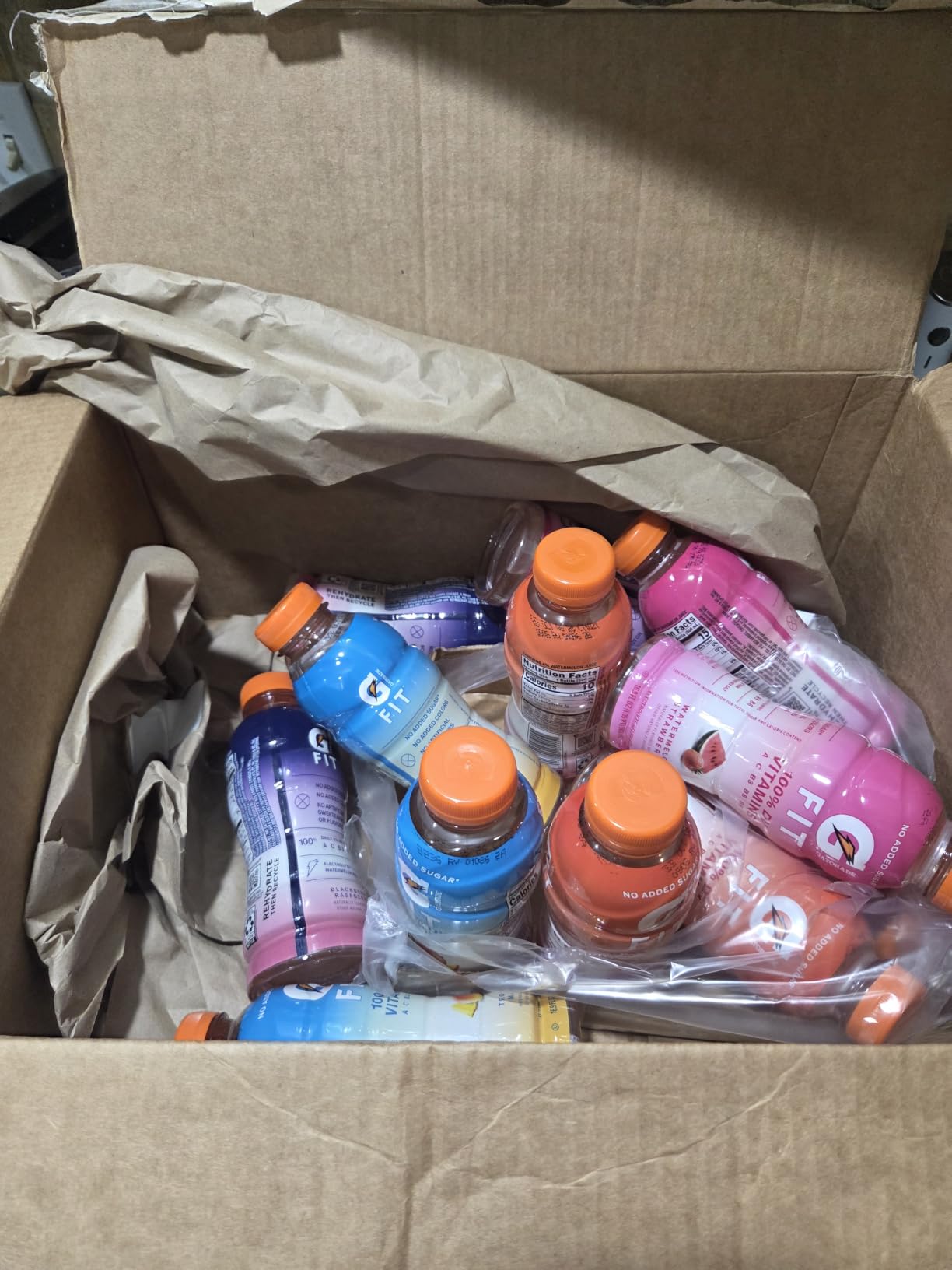 Gatorade Fit Electrolyte Beverage, Healthy Real Hydration, New 2.0 4 Flavor Variety Pack, 16.9 oz Bottles (12 Pack) customer photo 1