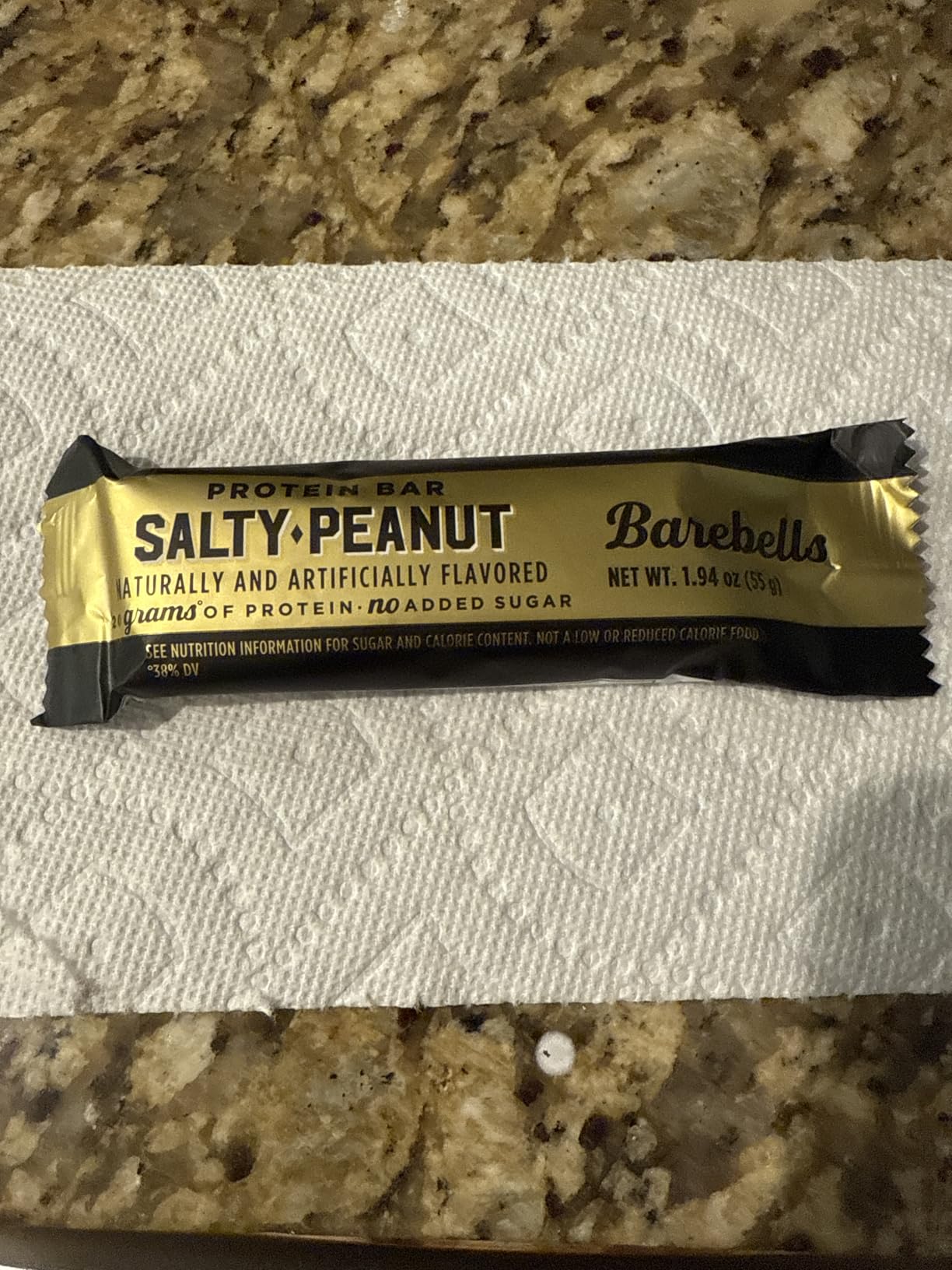 Barebells Protein Bars Salty Peanut - 12 Count, 20g High Protein Treats - Chocolate Nutrition Bar with 1g Total Sugars - On-The-Go Breakfast or Post-Workout Snack customer photo 2