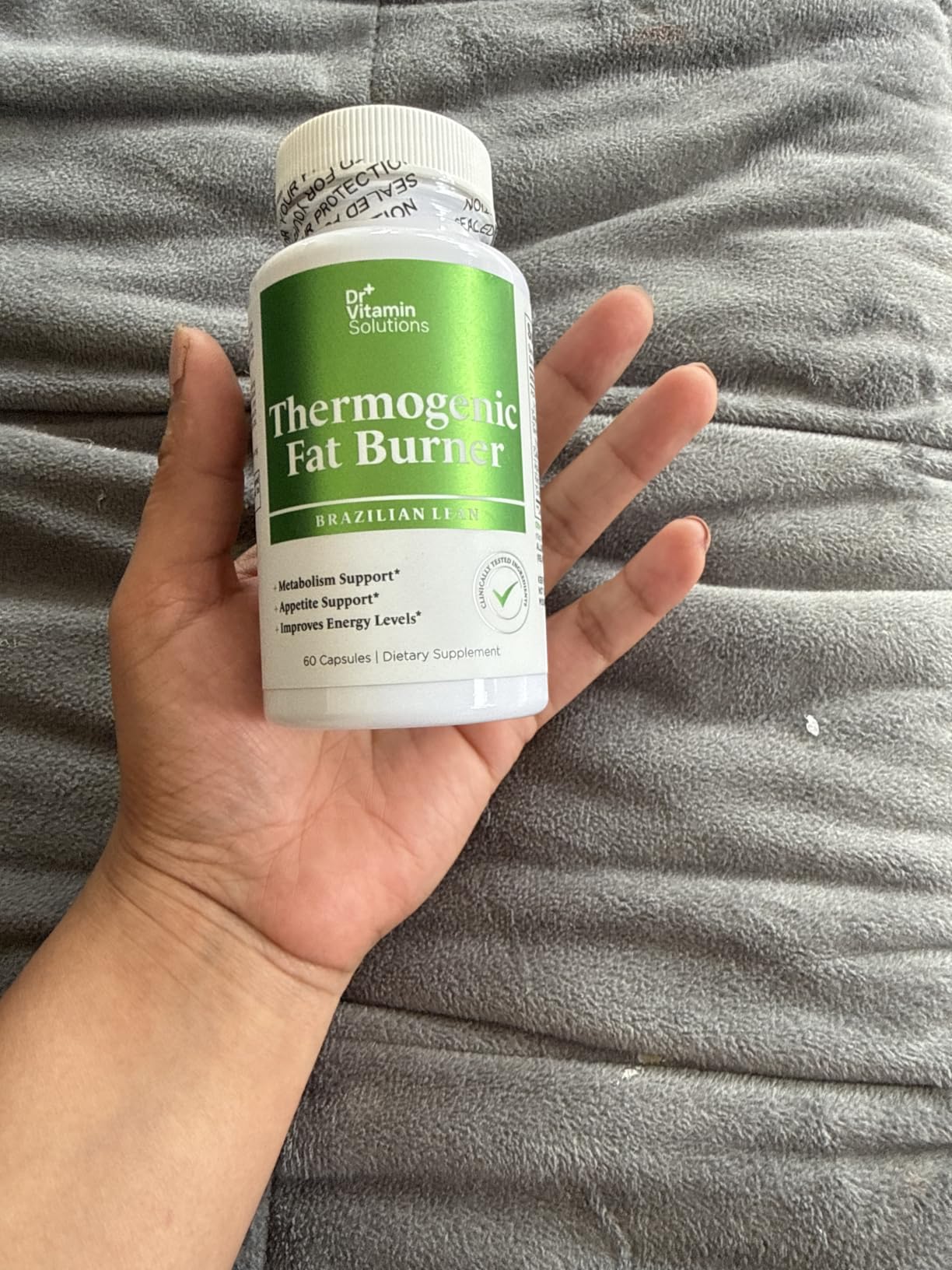 Thermogenic Fat Burner Brazilian Lean, Weight Loss Pills for Women, Waist Trimmer & Supplements for Bloating for Women & Men, 60 Capsules customer photo 1