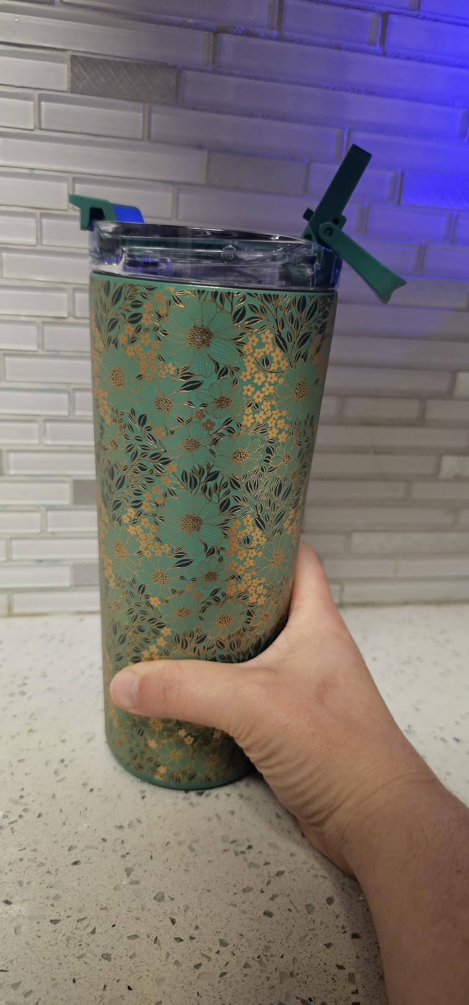 Meoky 24 oz Travel Coffee Mug with Leak-proof Lid, Stainless Steel Insulated Coffee Tumbler customer photo 1