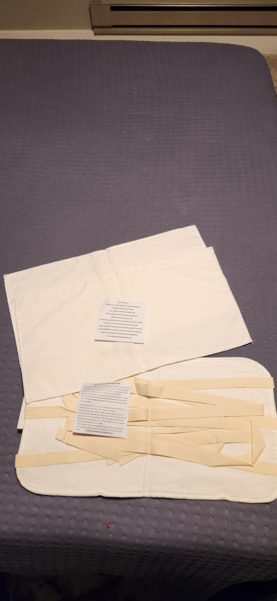 2 Pcs Organic Cotton Flannel for Castor Oil Pack Wrap, Reusable Castor Oil Compress for Stomach, Abdomen, Joints & Other Areas customer photo 1