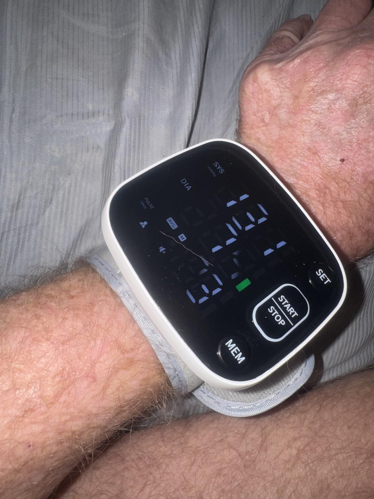 Oklar Blood Pressure Monitors for Home Use Rechargeable Wrist Digital BP Machine Cuff with LED Backlit Display, Voice Broadcast, 240 Memory Storage for 2 Users with Carrying Case customer photo 2