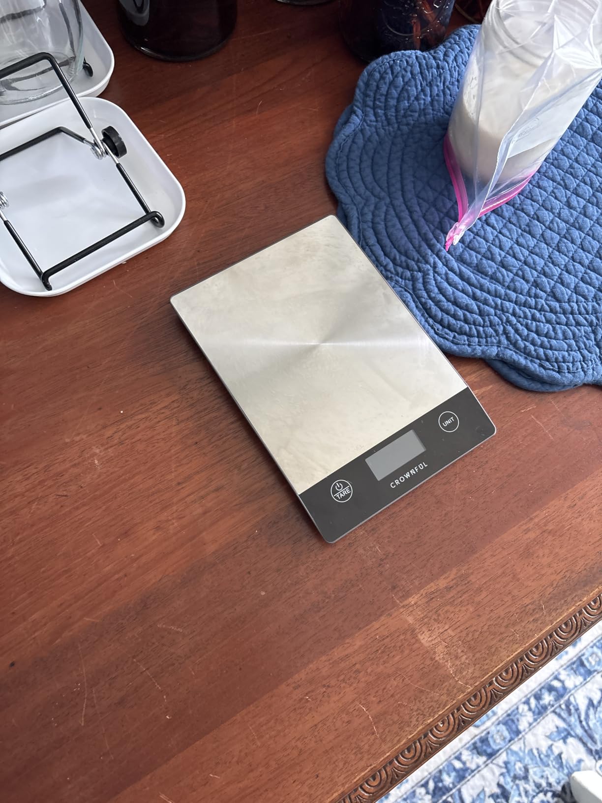 Maestri House S2 Espresso Coffee Scale with Timer, USB-C Rechargeable 2kg/0.1g Precision Shot Scale, Digital Scale for Espresso Brewing (Black & Silver) customer photo 1