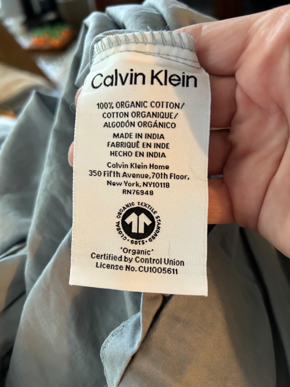 Calvin Klein King Bed Sheets, 100% Organic Cotton Sateen Bedding Set with Deep Pockets, 300-Thread Count Silky Bedding Essentials (Organic Earth Clay Pink, King) customer photo 1