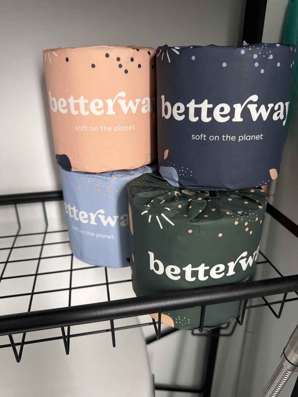 Betterway Unbleached Bamboo Toilet Paper Rolls - Eco-Friendly 3 Ply Toilet Tissue - 12 Long-Lasting Rolls - 360 Sheets/Roll - Organic, FSC Certified, Septic Safe TP - Lint-Free, PFAS-Free Bath Tissue customer photo 2