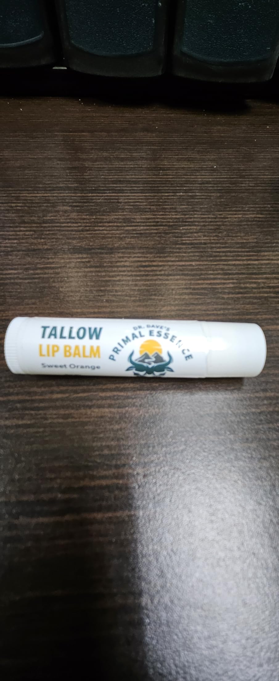 Moisturizing Tallow Lip Balm - Grass-Fed Beef Tallow with Organic Coconut Oil, Beeswax, and Vitamin E - Sweet Orange - Lip Balm Set - Travel Essential - 3-Pack customer photo 1