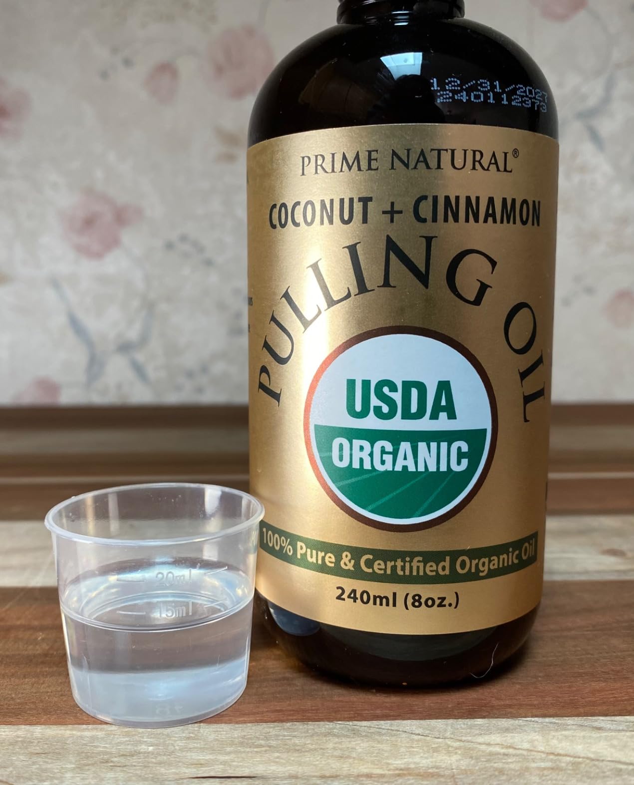 PRIME NATURAL Oil Pulling with Organic Coconut & Organic Peppermint Oil 8oz | Cocomint | Natural Oral Care & Teeth Whitening | Alcohol Free Mouthwash Freshens Breath, Healthier Teeth & Gums customer photo 2
