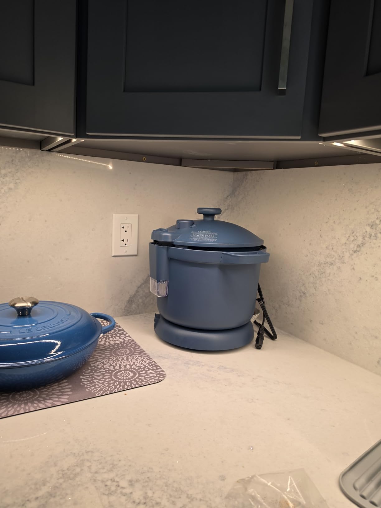 Our Place Dream Cooker | 6 Qt Ceramic Nonstick Multicooker & Pressure Cooker with Touchscreen Controls & Auto Steam Release | 4 Modes: Pressure Cook, Saute/Sear, Slow Cook & Warm | Spice customer photo 1