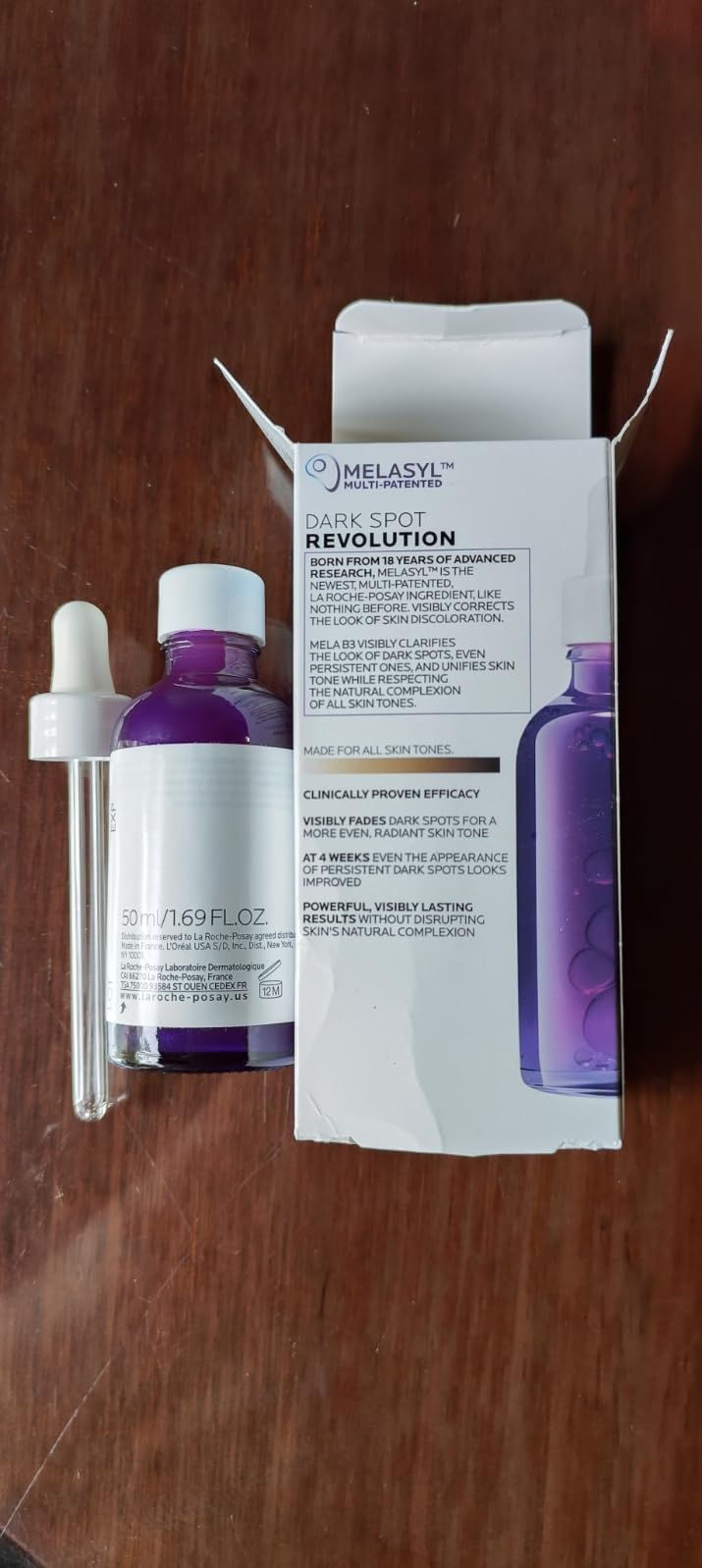 La Roche-Posay Mela B3 Serum, Dark Spot Corrector With Anti-Aging Melasyl + 10% Niacinamide, Discoloration Correcting Serum for Sun Spots, Age Spots & Post-Acne Marks customer photo 1