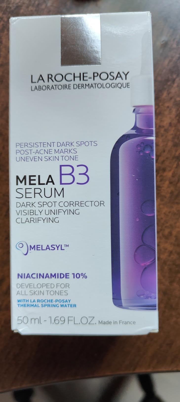 La Roche-Posay Mela B3 Serum, Dark Spot Corrector With Anti-Aging Melasyl + 10% Niacinamide, Discoloration Correcting Serum for Sun Spots, Age Spots & Post-Acne Marks customer photo 2