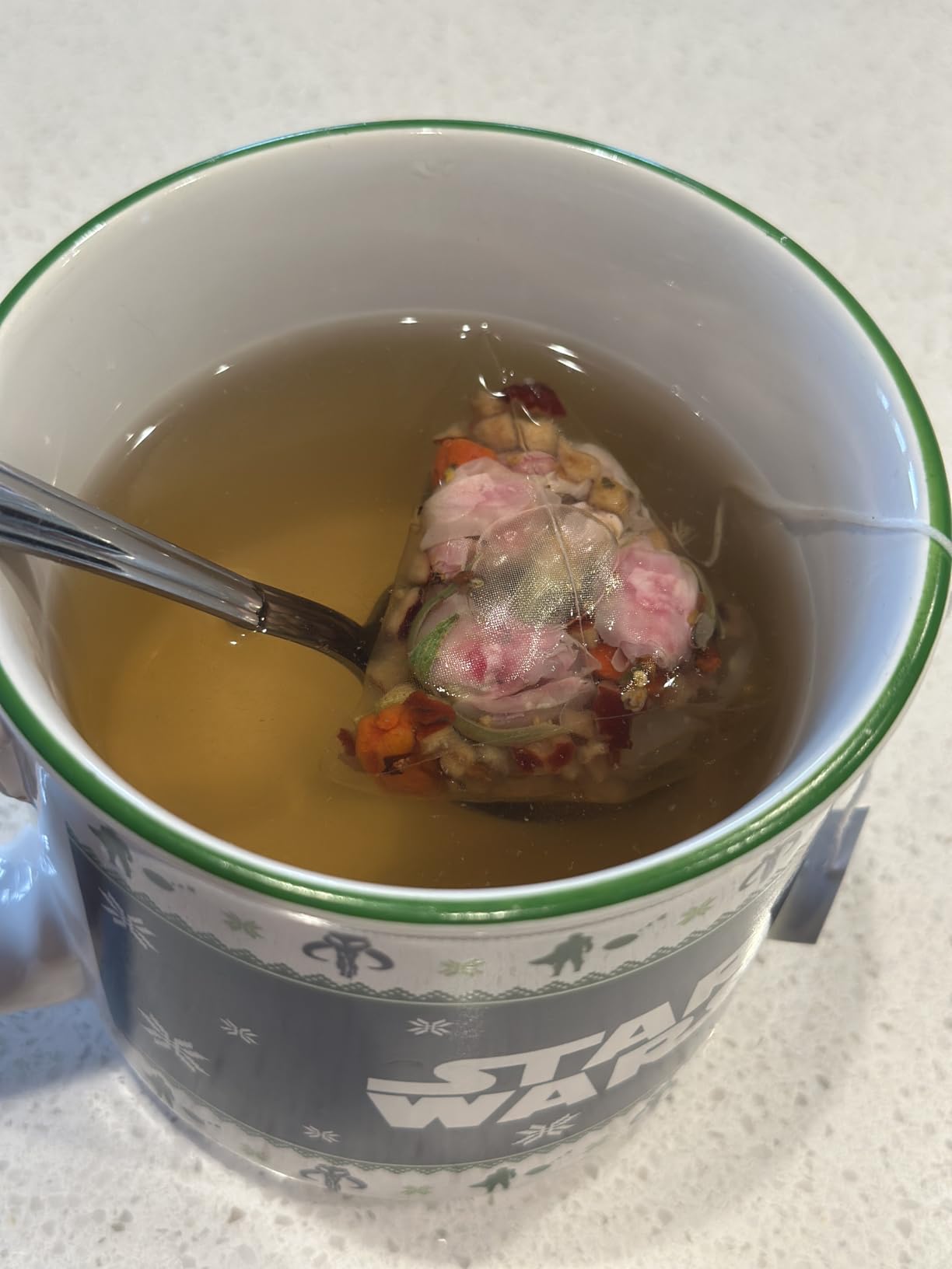 Dr. Lu's Happy Girl Tea | 100% Natural Herbal Tea for Hormone Balance, Menstrual, PMS, PCOS & Menopause | Antioxidant & Anti-Aging Rose Tea with Raspberry Leaf, Cranberries, Goji Berries & More customer photo 2