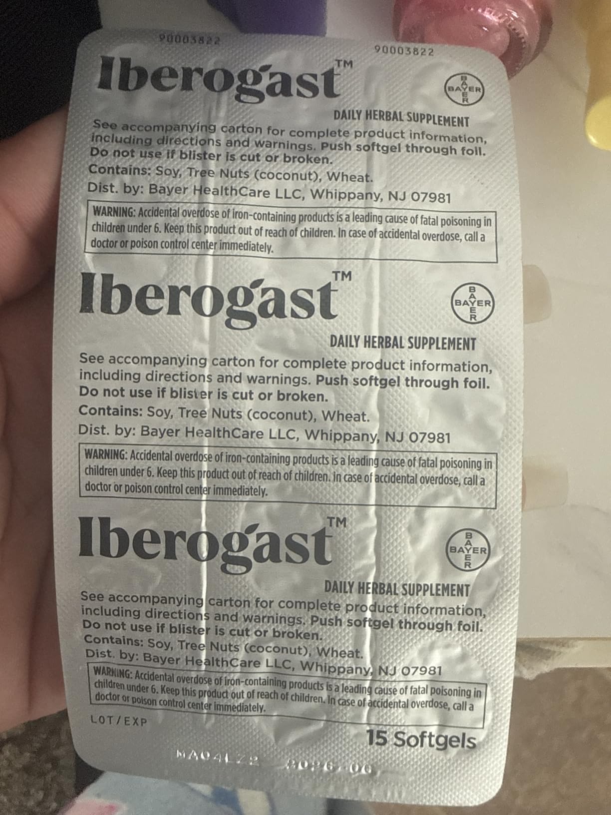 Iberogast Softgels, Herbal Relief of Stomach Upsets customer photo 1