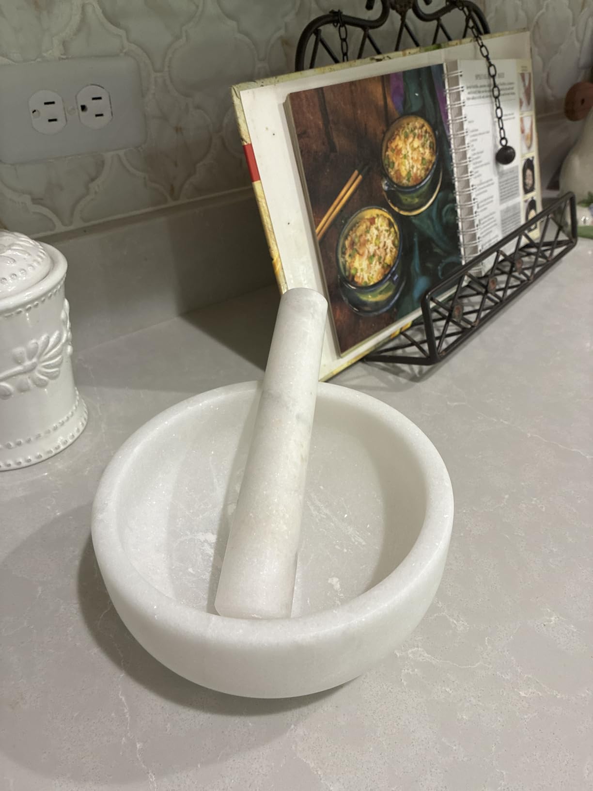 Koville Granite Mortar and Pestle Set, 8