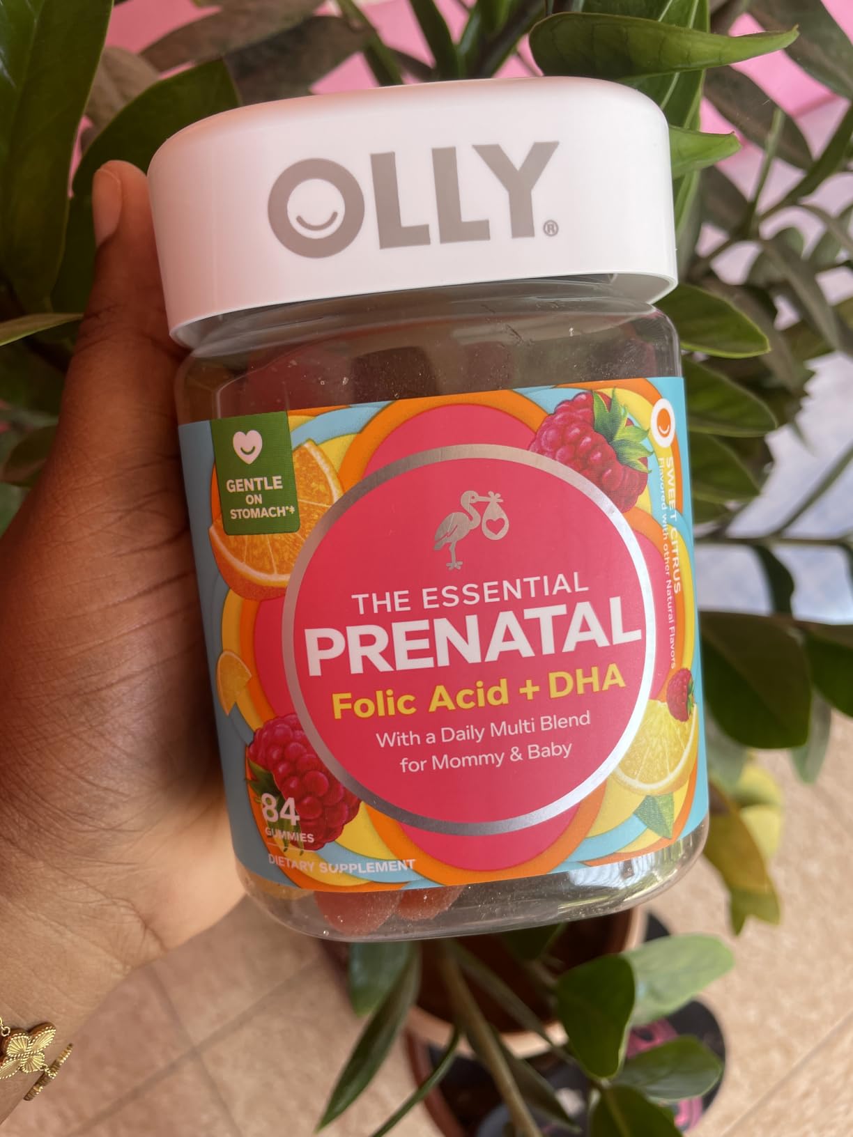 OLLY Prenatal Multivitamin Gummy, Daily Multi Blend for Mommy & Baby, Folic Acid, Omega 3 DHA, Vitamins A & D, Sweet Citrus Flavored, 42 Day Supply - 84 Count customer photo 2