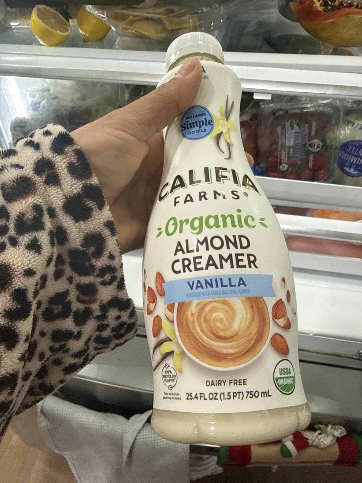 Califia Farms, Creamer Almond Vanilla Organic, 25.4 Fl Oz customer photo 1