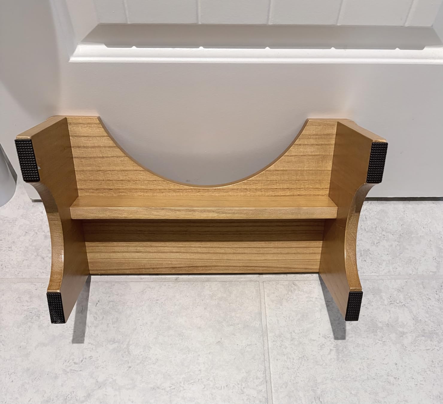 AZEN Toilet Stool Squat Adult, Wood Poop Stool for Bathroom Adults, 7 Inch Height customer photo 1