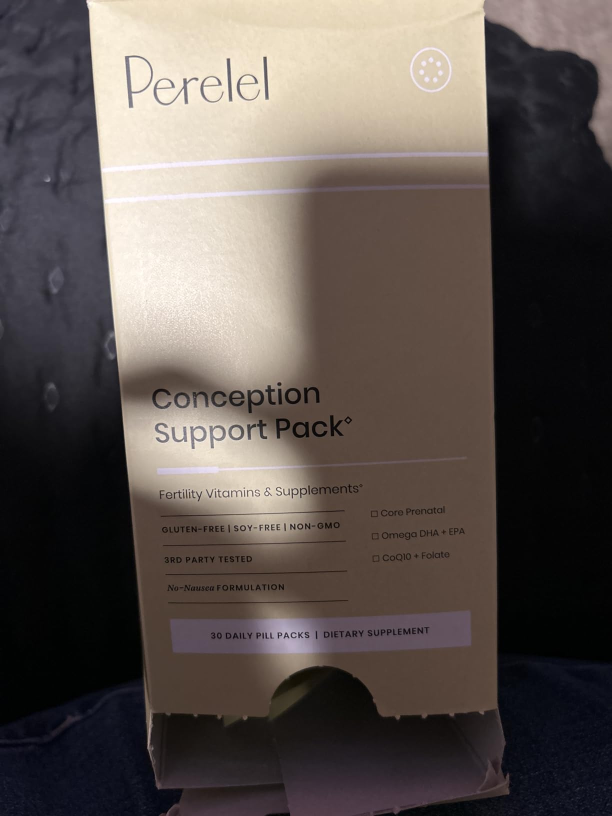 Perelel Conception Support Pack, Prenatal Multivitamin with DHA Omega 3, COQ10 & Folate, Supports Fertility Wellness for Women, Soy & Gluten Free, Non GMO, 30 Daily Pill Packs customer photo 2