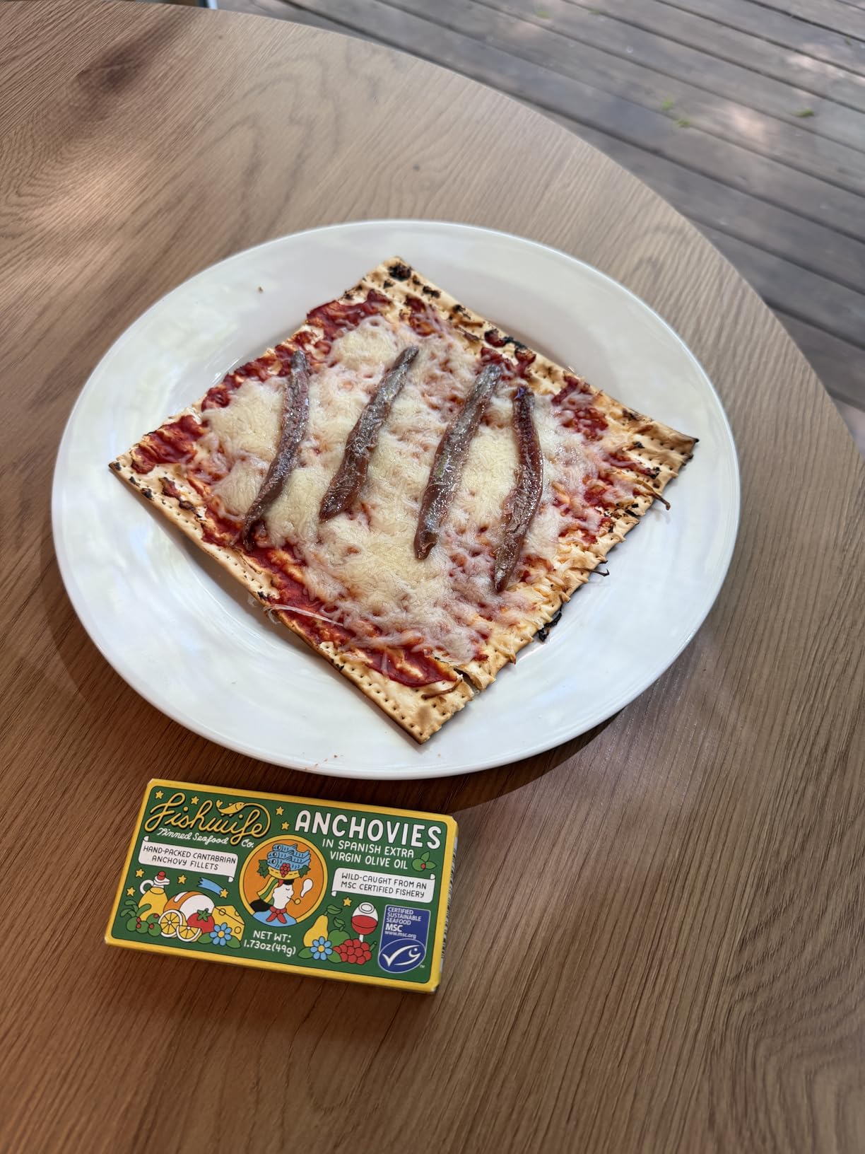 Fishwife Cantabrian Anchovies 3-Pack (1.73 Ounce) | Wild-Caught & Hand-Packed with Spanish Extra Virgin Olive Oil | MSC-Certified Sustainable Seafood customer photo 1