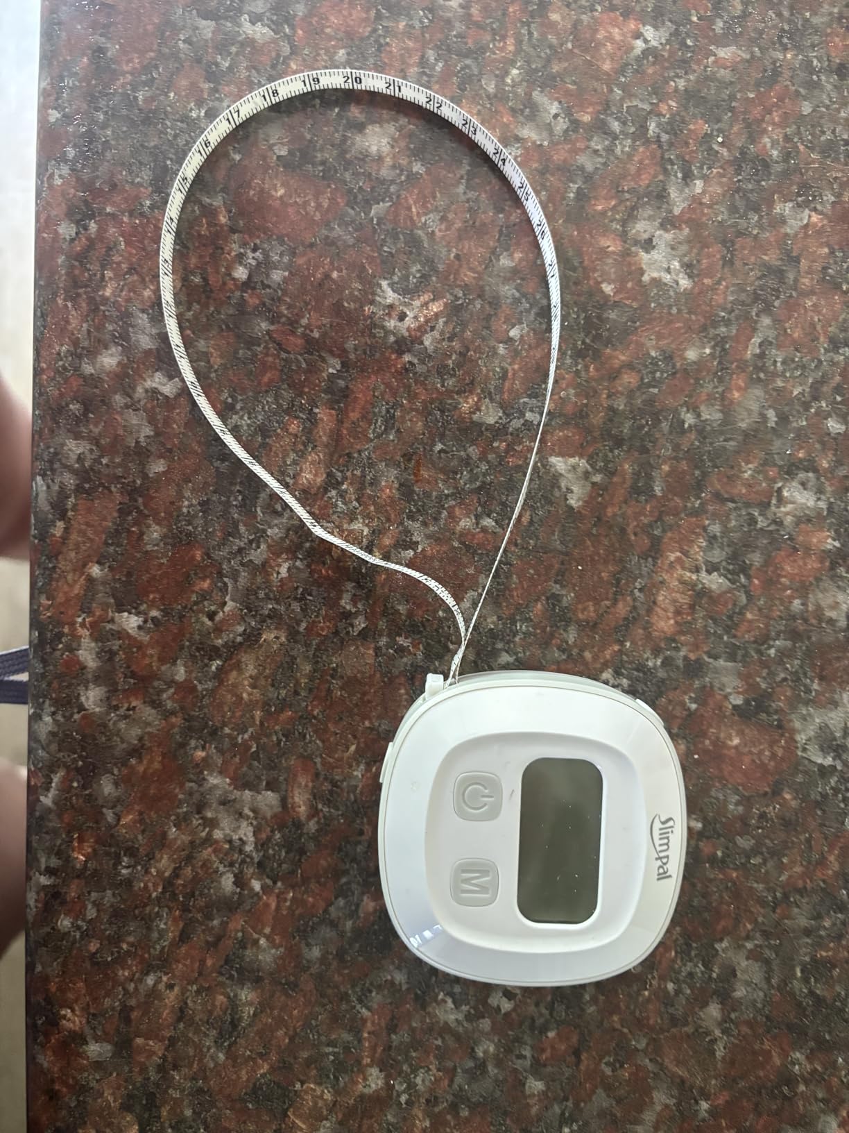 Slimpal Smart Body Measuring Tape, Tape Measure for Body Waist Arms Hip Bust Measurements Device with App, Retractable Bluetooth Monitoring Body Fat BMI Tool for Fitness Shape & Weight Loss customer photo 1