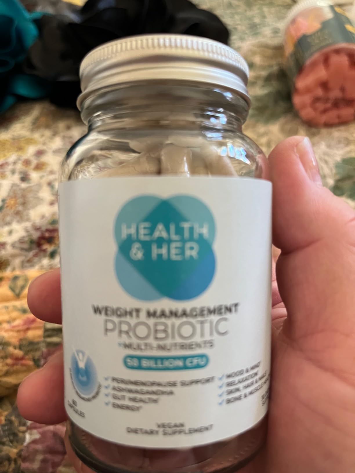 Health & Her Weight Management Probiotics for Women - Perimenopause & Menopause Supplement - Clinically Studied 50bn CFU Probiotics customer photo 1