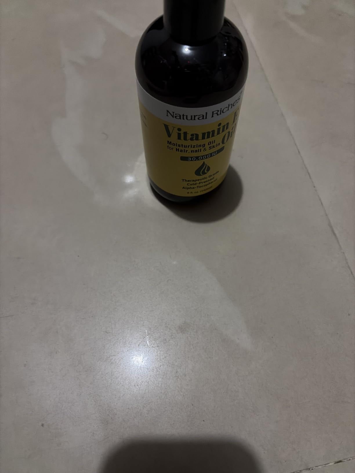Natural Riches Organic Argan Oil of Morocco 16oz Penetrating Hair Oil Deep Moisturizing Serum for Dry, Damaged & Coarse Hair Pure Moroccanoil Cold Pressed for Hair, Face and Body customer photo 2