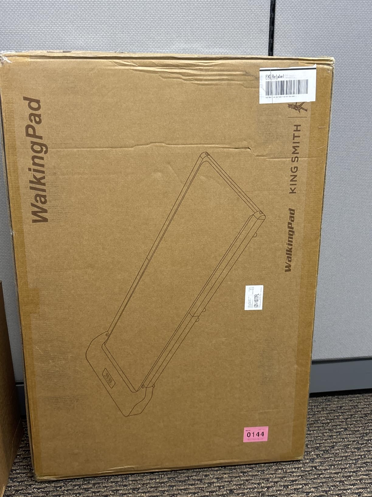 WalkingPad Foldable Walking Pad for Home Office, Under Desk Treadmill with Adaptive Speed Control, Compact Design for Small Spaces, No Assembly Needed customer photo 1