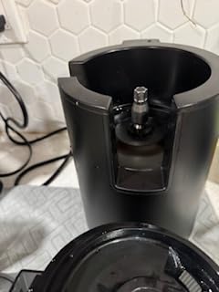 H70 Cold Press Juicer Machine, Easy to Clean Masticating Slow Juicer, Ideal Balance of Size and Function, Compact, Strainer Free, Self Feeding, Hands Free, with Wide Mouth Hopper (Black) customer photo 2