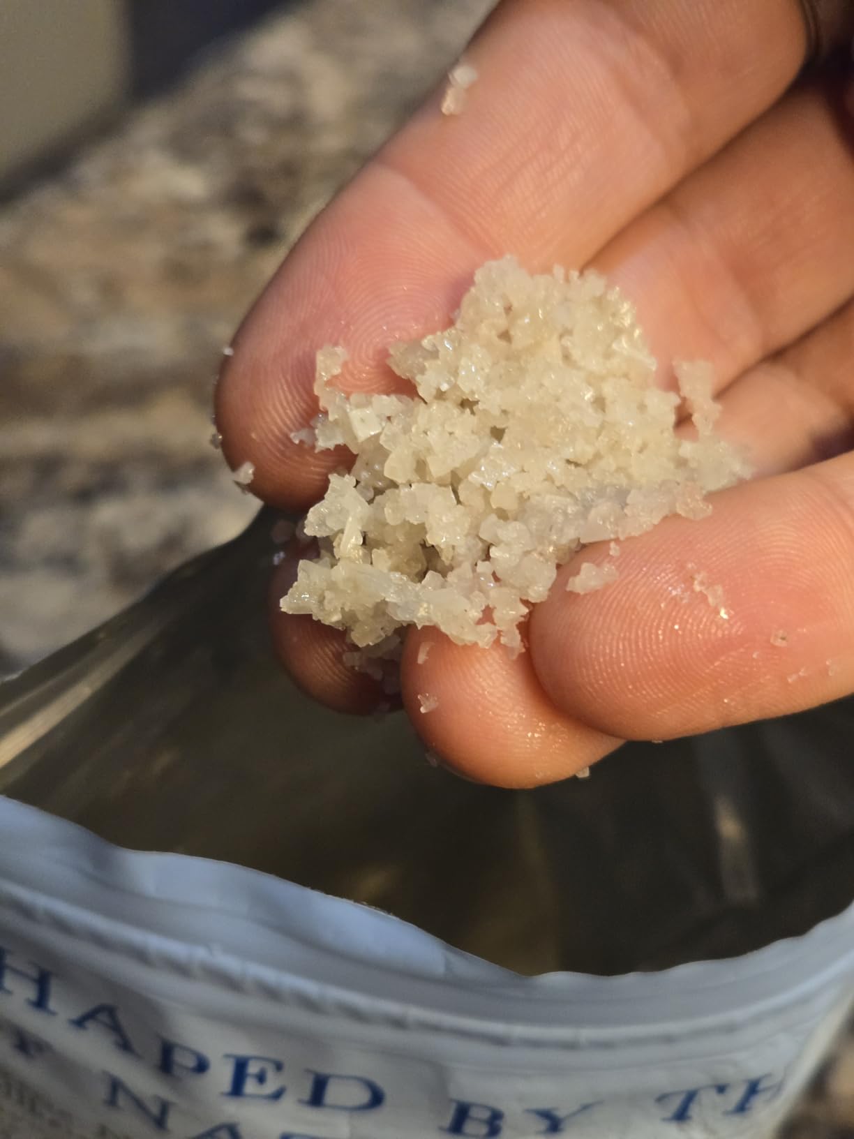 Mystic Nature Celtic Harvest - 1.1 LB | Rich in 82 Essential Minerals | Natural & Unrefined | Hand Harvested Grey Coarse Celtic Crystals from France customer photo 2