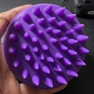 Dr. Groot Premium Scalp Cleansing Brush, Hair Scalp Massager, Scalp Scrubber with Soft Silicone Bristles, Hair Shampoo Brush for Scalp Exfoliation, Wet Dry Hair Brush for Scalp Care customer photo 2