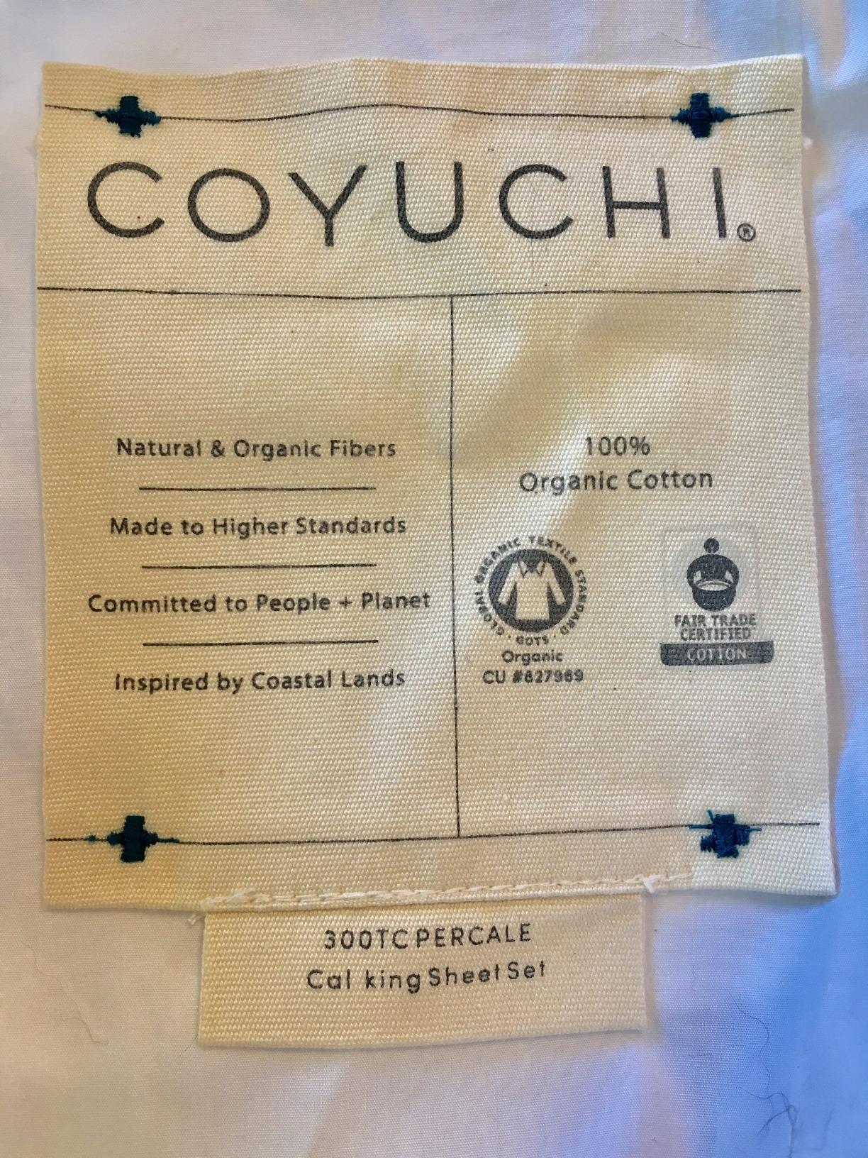Coyuchi Refined Percale Luxury Sheet Set - Full, 100% GOTS Certified Organic Cotton, Cooling Sheets, Breathable Sheets (Undyed) customer photo 1