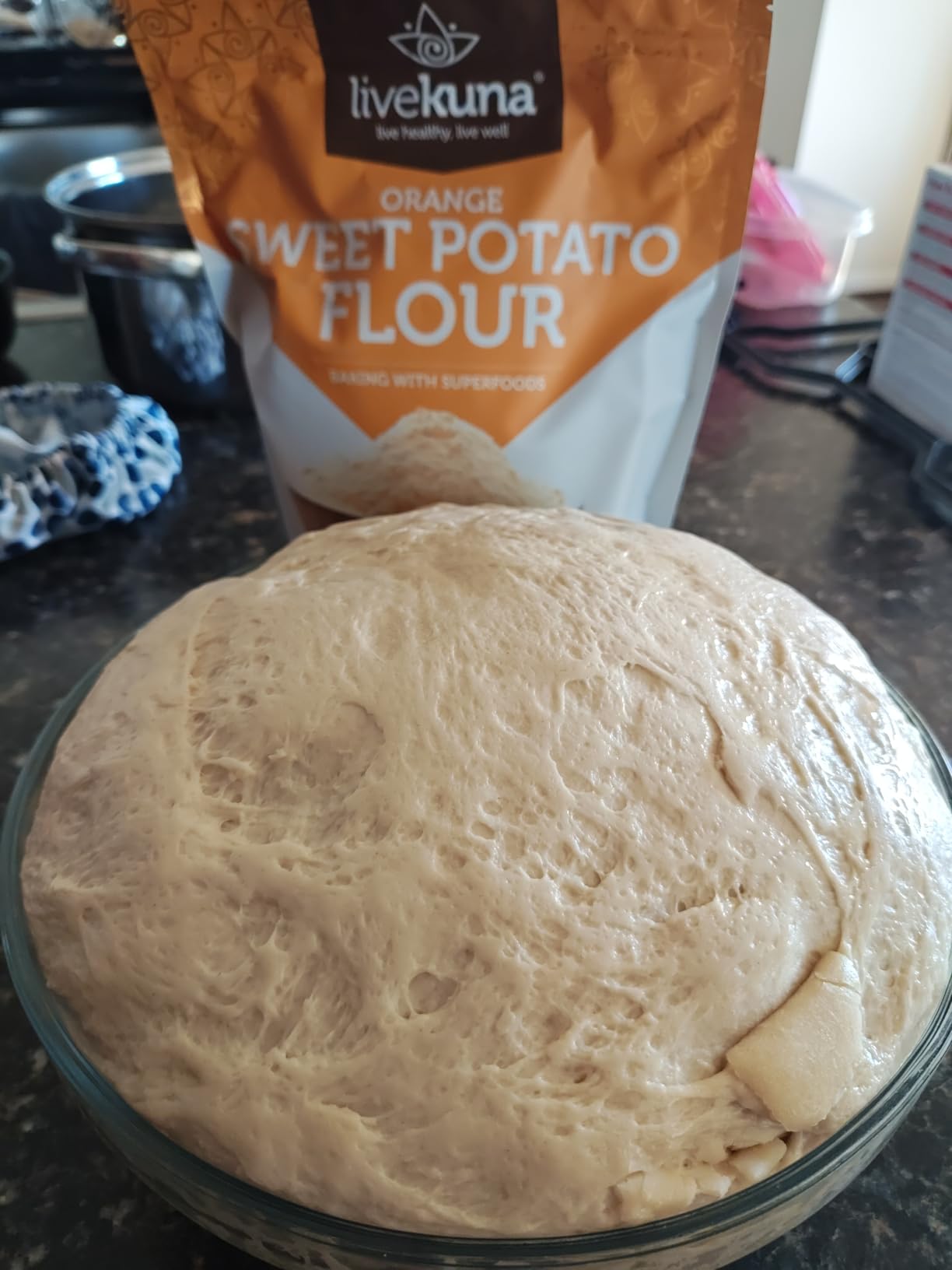 LiveKuna - Cassava Flour, Cassava Root Baking Flour, Gluten-free Flour, Alternative to All Purpose Flour, Spelt Flour, Great for Baking Vegan Bread and Casava Flour Tortillas customer photo 1