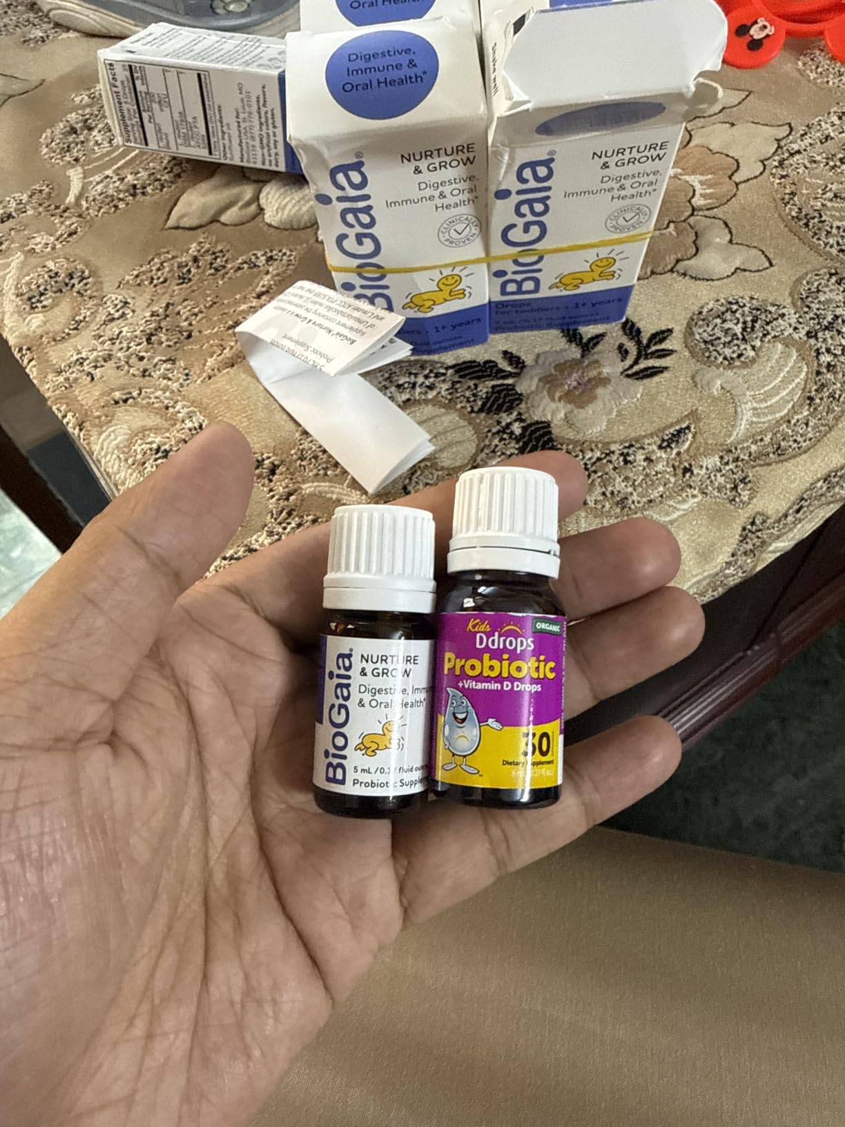 BioGaia Nurture & Grow for Toddlers | Ages 1+ | Liquid Probiotic | Allergen-Free | Triple-Benefit Probiotic for Kids | Digestive Health, Immune Support & Oral Health Protection | 25-Day Supply customer photo 2