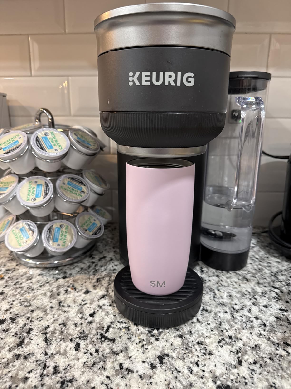 Simple Modern Voyager Tumbler with Flip Lid | Travel Coffee Mug | Insulated Stainless Steel Cold Brew Iced or Hot Coffee Cup | Gifts for Women Men Her Him | 16oz, Blue Dune customer photo 1