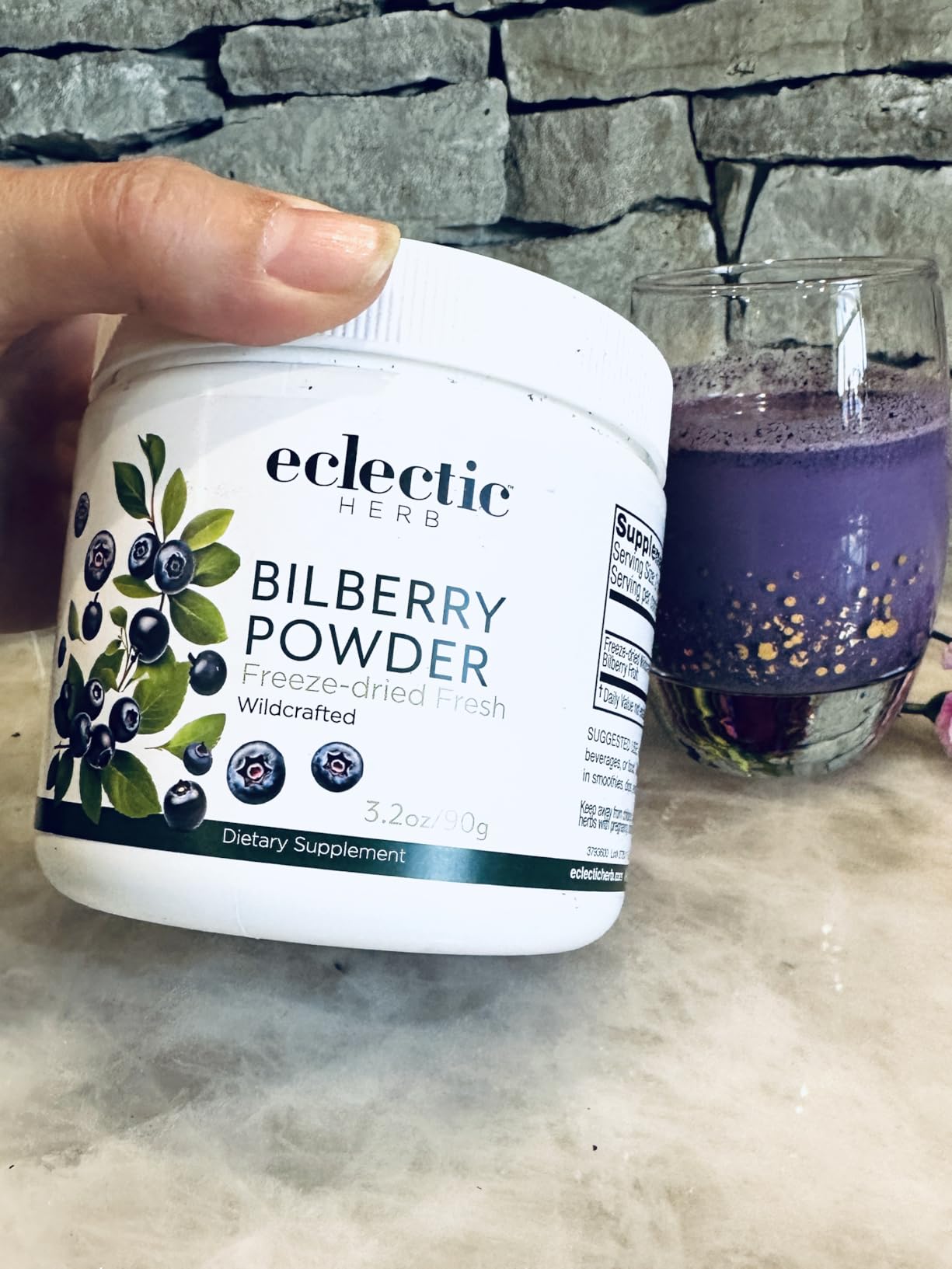 Zazzee USDA Organic Bilberry 20:1 Extract, 120 Vegan Capsules, 4 Month Supply, Vaccinium Myrtillus, Eye Health, Vision & Antioxidant Support, All-Natural, Non-GMO, Made in the USA customer photo 1