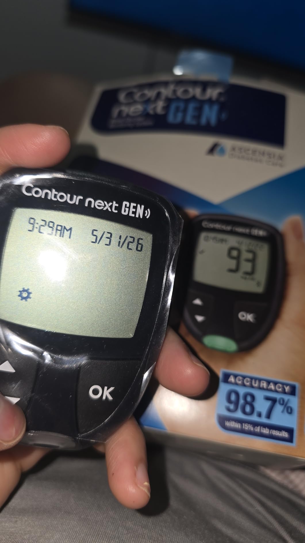 Ascensia CONTOUR NEXT GEN Blood Glucose Monitor All-In-One Kit with 20 Test Strips customer photo 2