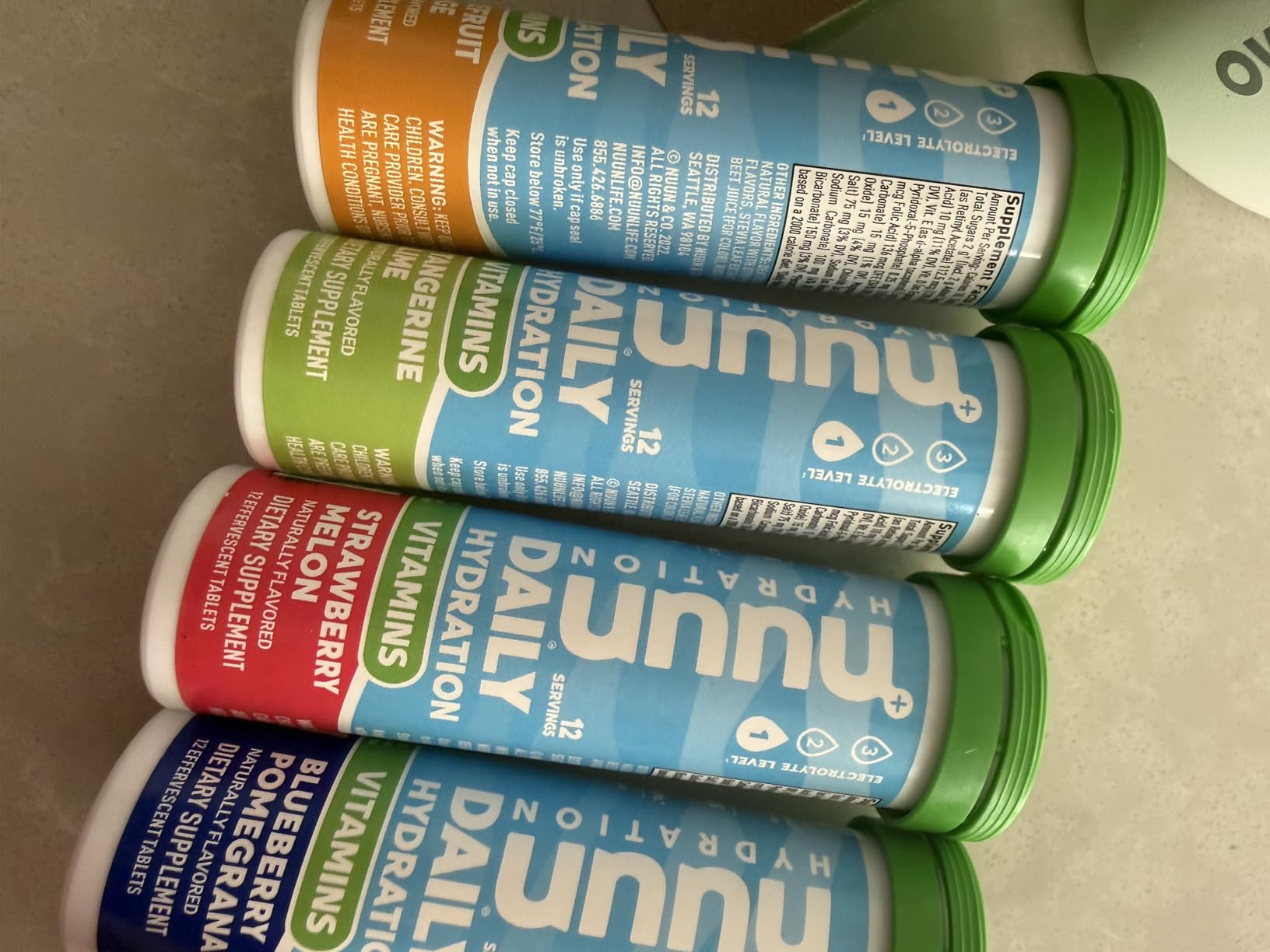 Nuun Sport Electrolyte Tablets, Gluten Free & Vegan, Mixed Flavor, 4 Pack (40 Servings Total) customer photo 1