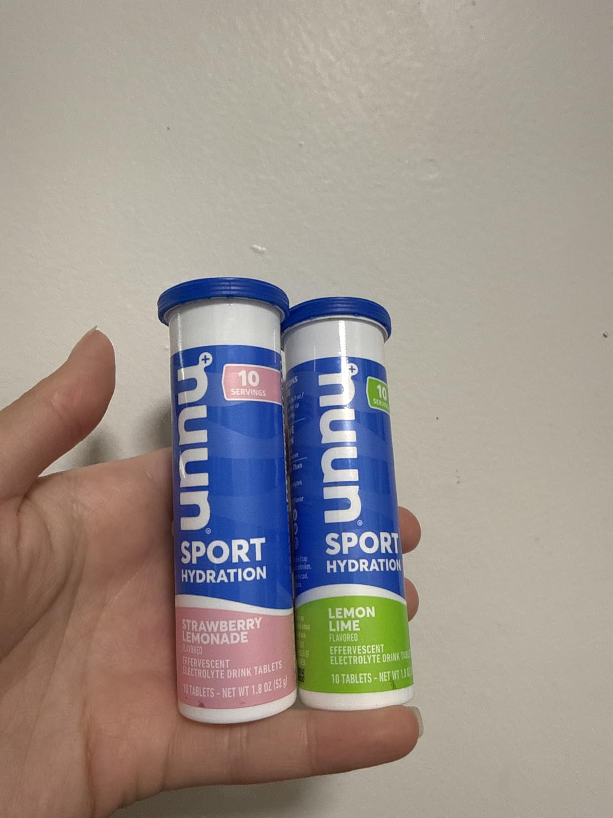 Nuun Sport Electrolyte Tablets, Gluten Free & Vegan, Mixed Flavor, 4 Pack (40 Servings Total) customer photo 2