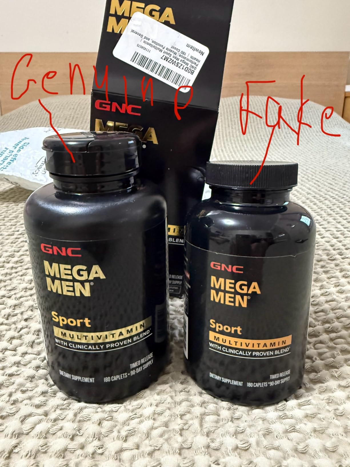GNC Mega Men Sport Multivitamin for Men | Performance, Muscle Function, and General Health | 180 Count customer photo 2