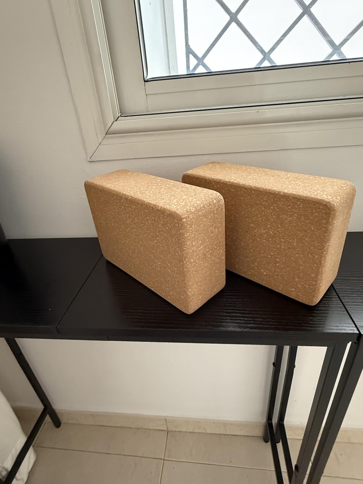 Hatha Yoga Cork Yoga Block, Natural Cork from Portuguese, Premium Brick, Eco-Friendly Yoga Accessories for Yoga, Pilates & Stretching customer photo 1