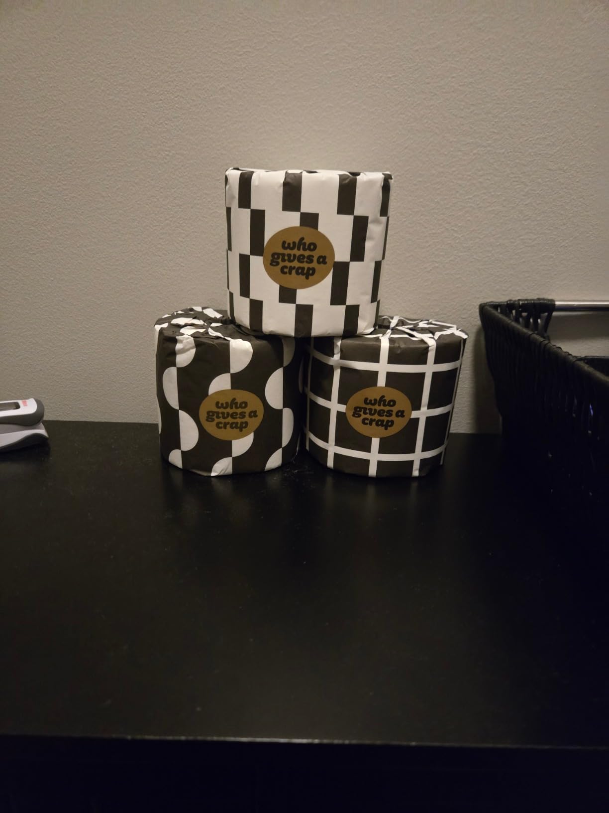 Who Gives A Crap 100% Bamboo Toilet Paper, 16 Rolls, 3 Ply, 330 Sheets, Long, Strong & Soft Toilet Tissue, Sustainable, Biodegradable, Renewable, Tree Free Bathroom Tissue Made with Bamboo Fibers customer photo 2