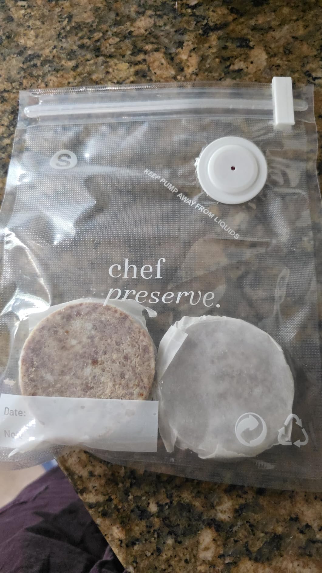 Chef Preserve Compact Vacuum Sealer for Food (Vacuum Sealer Machine + 30 Reusable Vacuum Bags) Powerful Handheld Vacuum Sealer Machine, Seal Meal Saver, Portable Food Sealer customer photo 2