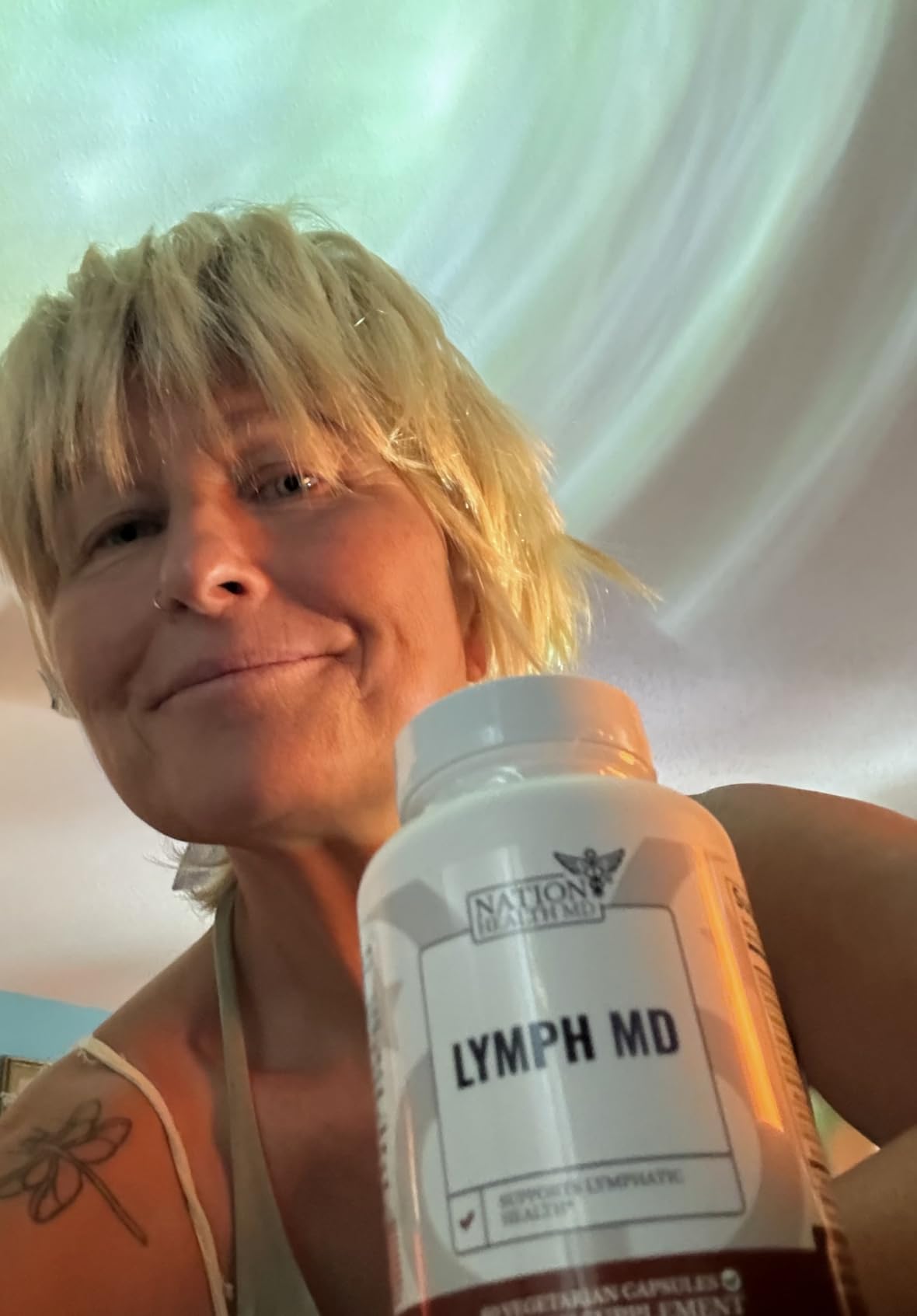 Lymph MD - Lymphatic Drainage Supplement - with Bromelain, Echinacea, Burdock Root, Dandelion, Rutin, Kelp & More - Lymph System Support for Women & Men - 60 Capsules customer photo 1
